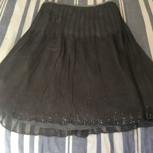 J Crew silk skirt